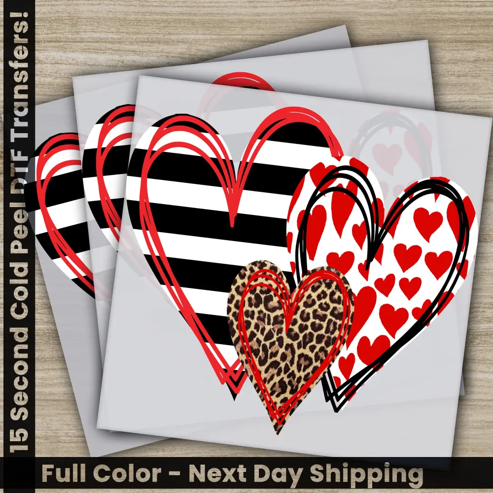 Valentine's Day DTF Transfers – Ready to Press Designs